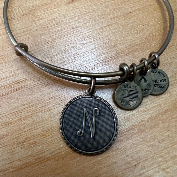 HOLIDAY SALE N Initial Alex and Ani Bracelet - Picture 2 of 4